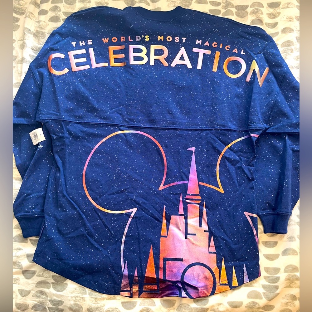 NWT Walt Disney World 50th Celebration Spirt Jersey